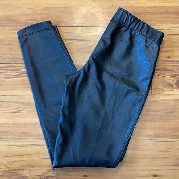 Max Studio Faux Leather Leggings - Picture 1 of 12
